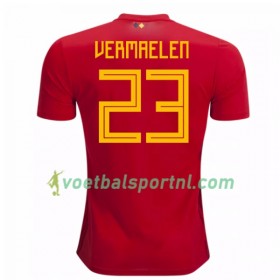 België Vermaelen 23 Thuis Shirt WK voetbal 2018